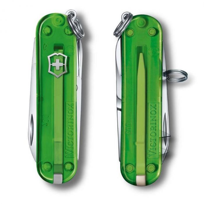 Нож-брелок Victorinox Classic SD Colors Green Tea, 58 мм