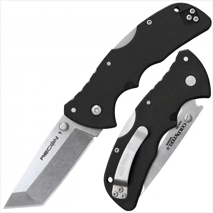 Складной нож Cold Steel Mini Recon 1 Tanto, сталь AUS10A, рукоять GRN