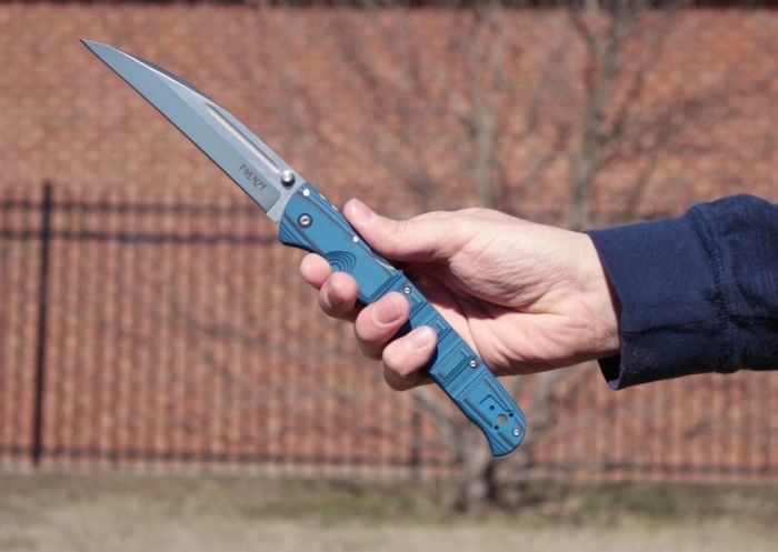 Складной нож Frenzy 2 (Blue/Black) - Cold Steel 62P2A, сталь CPM-S35VN, рукоять G10