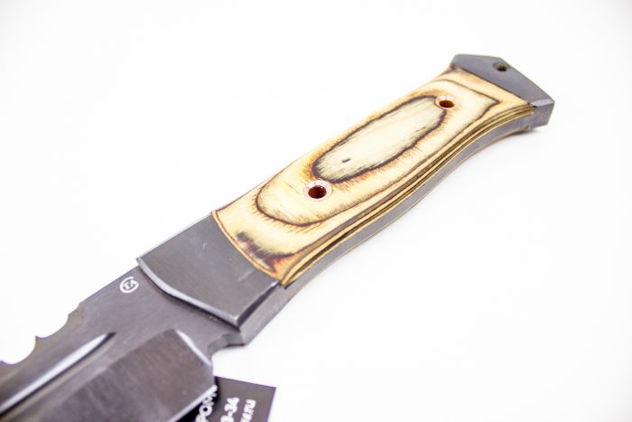 Нож Рембо-2, сталь 65Г, бакелитовая фанера