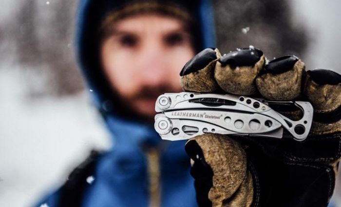 Мультитул Leatherman Skeletool, серебристый, 7 функций