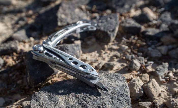 Мультитул Leatherman Skeletool, серебристый, 7 функций