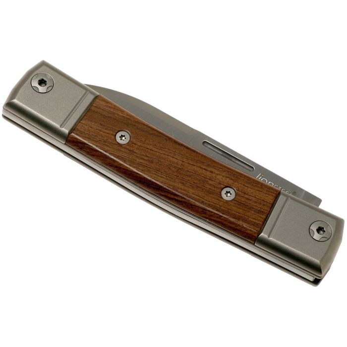 Складной нож LionSteel BestMan Drop, сталь M390, рукоять Santos wood