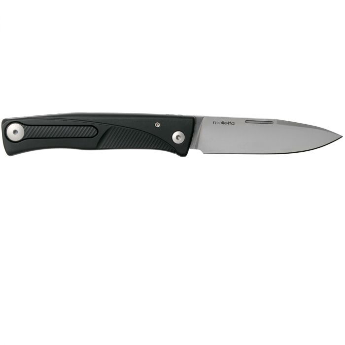 Складной нож LionSteel Thrill, сталь M390, рукоять Black aluminium