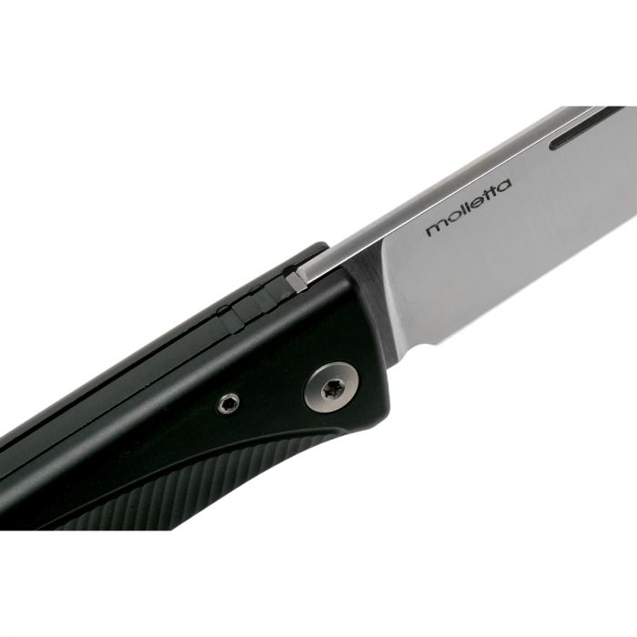 Складной нож LionSteel Thrill, сталь M390, рукоять Black aluminium