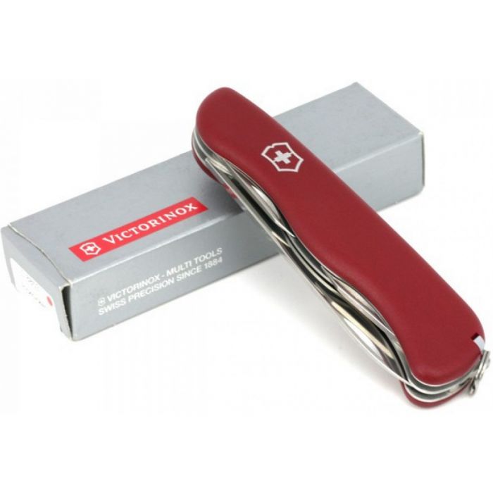 Нож перочинный Victorinox Picknicker, сталь X50CrMoV15, рукоять нейлон, красный