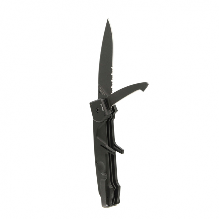Многофункциональный складной нож с выкидным стропорезом Extrema Ratio Police II, сталь Bhler N690, рукоять алюминий